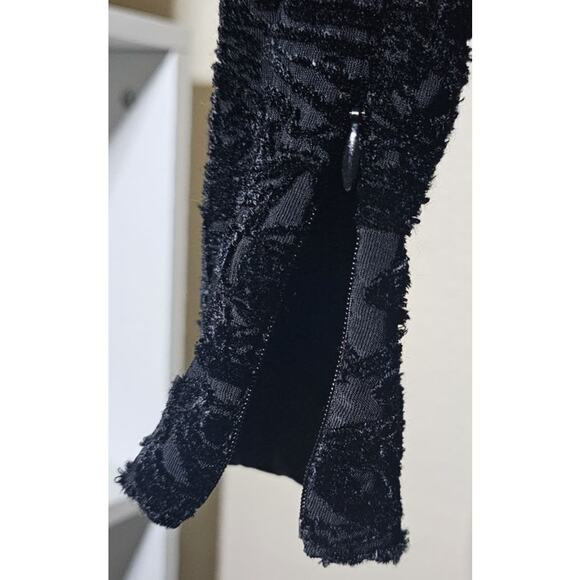 1980s Georgio Armani Black Label Velvet Burnout Top Size 4 or Small - Picture 5 of 10